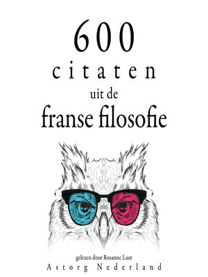 cover image of 600 citaten uit de Franse filosofie